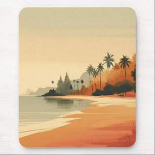 Vintage/Retro Strand/Tropisch Mousepad