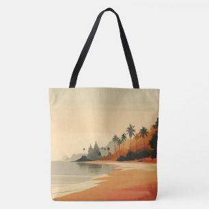 Vintage/retro Strand/tropisch  Tasche