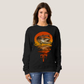 Vintage Retro Style Barracuda Sweatshirt (Vorne ganz)