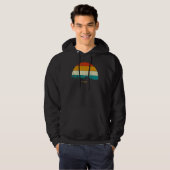Vintage Retro Style City skyline cityscape Austral Hoodie (Vorne ganz)