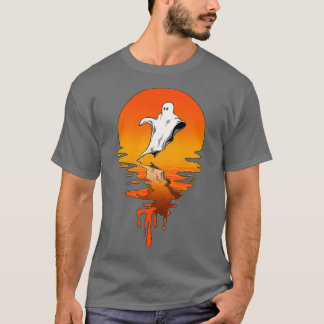 Vintage Retro Style Ghost-Jagd T-Shirt