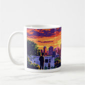 Vintage Retro-Style-Kaffee-Tasse Kaffeetasse (Links)