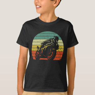 Vintage Retro Style Motorrad Sportbike T-Shirt