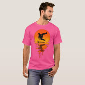 Vintage Retro Style Parkour T-Shirt (Vorne ganz)