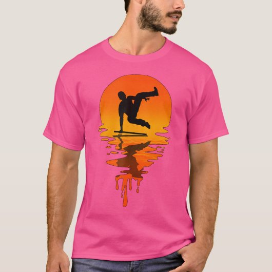 Vintage Retro Style Parkour T-Shirt (Vorderseite)
