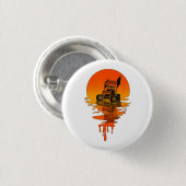 Vintage Retro-Style Sprint Car Racing Button (Vorne & Hinten)