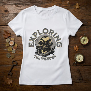 Vintage Retro-Taucherhelm T-Shirt
