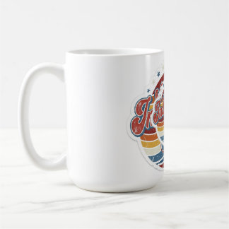 Vintage Retro Unabhängigkeitstag Aufkleber - 4. Ju Kaffeetasse