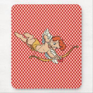 Vintage/Retro-Valentinstag-Cupid Mousepad