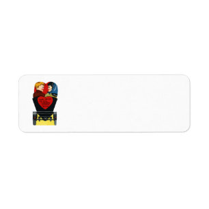 Vintage Retro Valentinstag, Liebe und Romantik