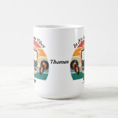 vintage retro vinyl Mug Kaffeetasse (Mittel)
