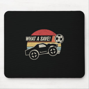 Vintage Retro Was für ein Save! Rocket Rc Soccer C Mousepad