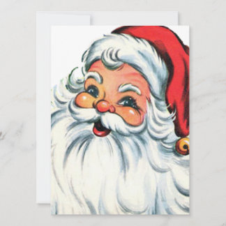 Vintage Retro Weihnachten Santa Claus