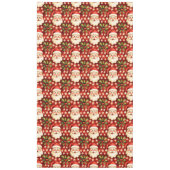 Vintage Retro Weihnachtsmann Tischdecke (Vorderseite)