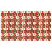 Vintage Retro Weihnachtsmann Tischdecke (Vorderseite (Horizontal))