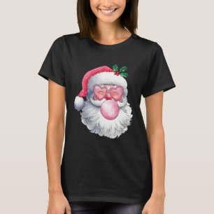 Vintage Retro Weihnachtsmann Weihnachten Bubble Gu T-Shirt