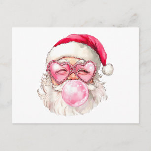 Vintage Retro Weihnachtsmann Weihnachten Bubble Ka