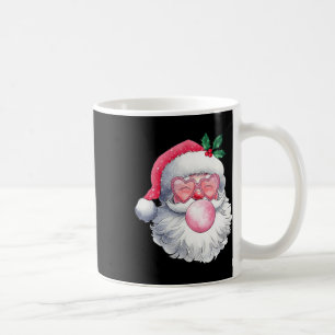 Vintage Retro Weihnachtsmann Weihnachten Bubble Ka Kaffeetasse
