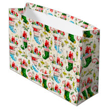 Vintage Retro-Weihnachtsstrümpfe