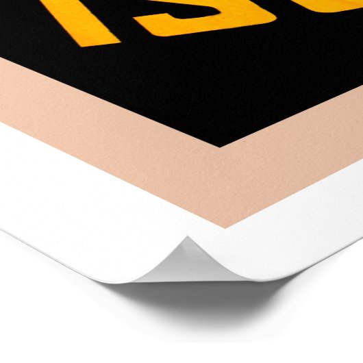 Vintage Retro-Werbung Poster (Ecke)