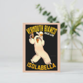 Vintage Retro-Werbung Postkarte (Stehend Vorderseite)