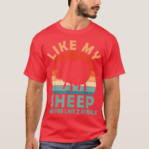 Vintage Retro wie meine Schafe und vielleicht wie  T-Shirt