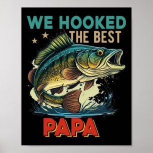 Vintage Retro Wir haben den besten Papa am Vaterta Poster