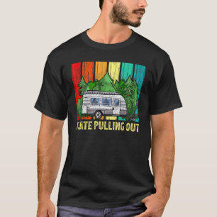 Vintage Retro Wohnwagen, den ich ungern rausziehe T-Shirt