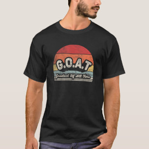 Vintage Retro Z I E Ziege Der Größte Aller Zeiten T-Shirt