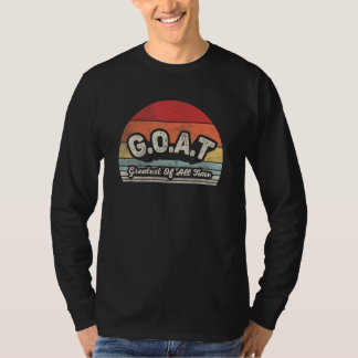 Vintage Retro Z I E Ziege Der Größte Aller Zeiten T-Shirt