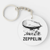 Vintage Retro Zeppelin - Luftschiffskizze