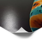 Vintage Retrofrau Fotodruck (Ecke)