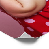 Vintage Retrofrau Poster (Ecke)