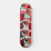 Vintage Retrokatze Skateboard (Vorne)