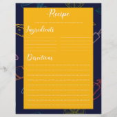 Vintage Retroküche Rezept (Vorderseite)