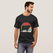 Vintage Retrokuh T-Shirt (Vorne ganz)