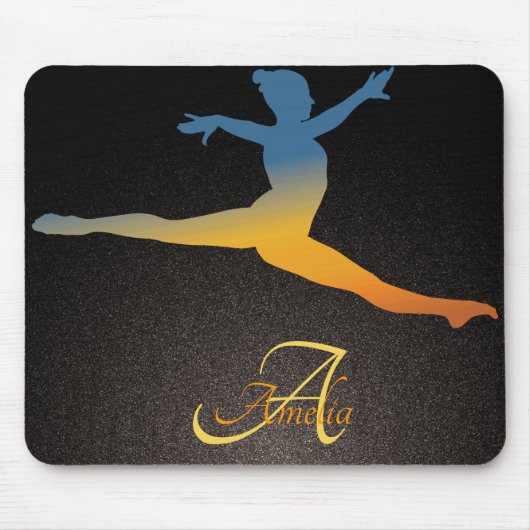 Vintage Retrospaltspiele Personalisiert Mousepad (Vorne)