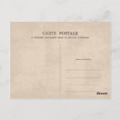 Vintage Rhino Postkarte (Rückseite)