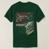 Vintage Rhodesian Brushstroke Camouflage T-Shirt (Design vorne)