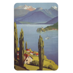 Vintage Rhône-Alpes, Annecy, Frankreich - Magnet
