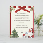 Vintage Rhymphe Weihnachtsgeschenk (Stehend Vorderseite)