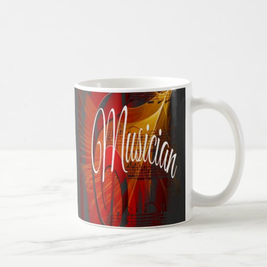 Vintage Rhythmusmusik Kaffeetasse (Rechts)