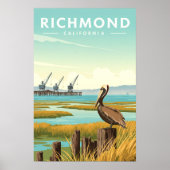 Vintage Richmond Virginia Poster (Vorne)