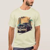 Vintage Ride Sunset Cruise T-Shirt (Vorderseite)