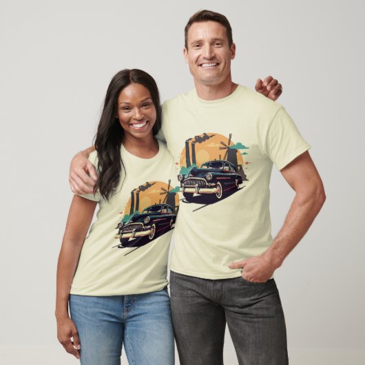 Vintage Ride Sunset Cruise T-Shirt (Unisex)