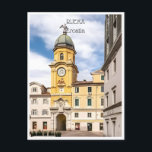 Vintage Rijeka Kroatien Kostrena Opatija Postkarte<br><div class="desc">Vintag,  Retro,  Reisen,  modern,  Aquarell,  Rijeka,  Kroatien,  Opatija,  Tourismus, </div>