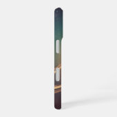 Vintage Ringed Planet iPhone 16 Hülle (Rechte Seite)