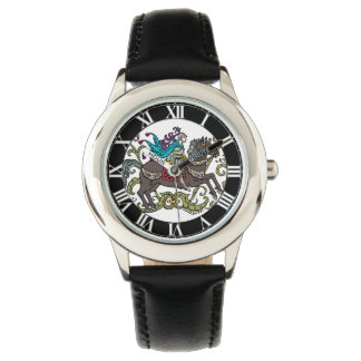 Vintage-Ritter mit römischen Ziffern Armbanduhr
