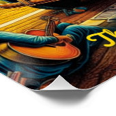 Vintage Road Trip Poster (Ecke)