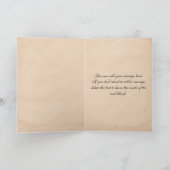 Vintage Robin-Gruß-Karte Karte (Innenseite)